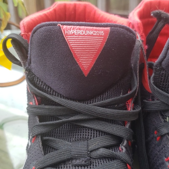 Nike 2015 Red &Black Hyperdunks. Size 6.5 - Picture 2 of 4